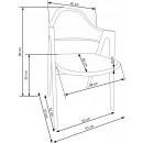 Стул HALMAR K344 бежевый